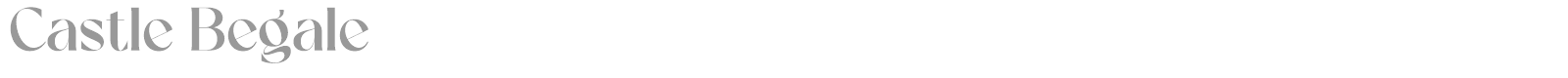 Castle Begale font preview